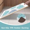 Teal Kitchen Mats Set of 2 Cushioned Anti Fatigue Kitchen Rugs Non Slip Waterproof Runner Memory Foam Kitchen Floor Mat Comfort Standing Mat for Sink