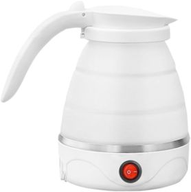 Travel Collapsible Electric Kettle, Silicone Collapsible Heating Water Boiler