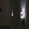 LED Night Light Plug into Wall with Dusk to Dawn Light Sensor White Energy Efficient Cute Turkey Run Nightlight for Bedroom Bathroom Hallway Living Ro