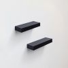 Floating Shelves 14.96" Wall Mounted Wood Shelves for Bathroom, Bedroom, Living Room, Kitchen