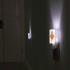 LED Night Light Plug into Wall with Dusk to Dawn Light Sensor White Energy Efficient Thanksgiving Turkey White Autumn Nightlight for Bedroom Bathroom