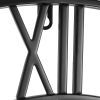 Wall Clock, 24 in Wall Clock Roman Numerals, Battery Operated Non Ticking Silent Classic Decorative Round Clocks