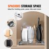 Pan and Pot Rack, Expandable Pull Out Under Cabinet Organizer, Cookie Sheet Baking Pans tray Organization, Adjustable Wire Dividers