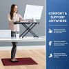 Kitchen Mat Cushioned Anti Fatigue Rug 17.3"x28" Water Resistant Non Slip Kitchen Standing Desk Mat Comfort Floor Mats for Kitchen House Sink Office (