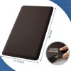 Kitchen Mat Cushioned Anti Fatigue Rug 17.3"x28" Water Resistant Non Slip Standing Desk Mat Comfort Floor Mats for Kitchen House Sink Office (Chocolat