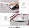 Kitchen Mats Set of 2 Cushioned Anti-Fatigue Non-Skid Rug Sets Ergonomic Comfort Standing Mat for Kitchen, Floor, Office, Sink, Laundry,Red