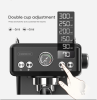 PSH10A-SL 1350W Semi-Automatic Coffee Maker-Cold/Hot Brew with 95°C Brewing, 135°C Steam, 58mm Powder Hammer, 20Bar Steam Blower, Temperature Control