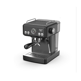 PSH10A-SL 1350W Semi-Automatic Coffee Maker-Cold/Hot Brew with 95°C Brewing, 135°C Steam, 58mm Powder Hammer, 20Bar Steam Blower, Temperature Control (PSH10A-SL: PSH10A-BK)