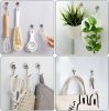Magnetic Hooks,Heavy Duty Magnet Hooks Neodymium Swivel Hook Magnets for Fridge,Grill Utensils Tools