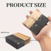 Set of 20 Marble Coasters in Black And White, Elegantly Designed And Compact