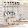 Magnetic Hooks,Heavy Duty Magnet Hooks Neodymium Swivel Hook Magnets for Fridge,Grill Utensils Tools